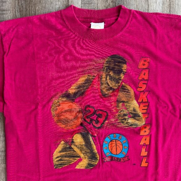 Vintage 1993 Michael Jordan Basketball T-Shirt - Picture 2 of 5